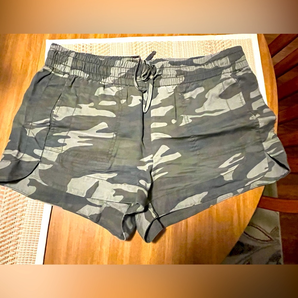 Camouflage shorts-women’s medium Express